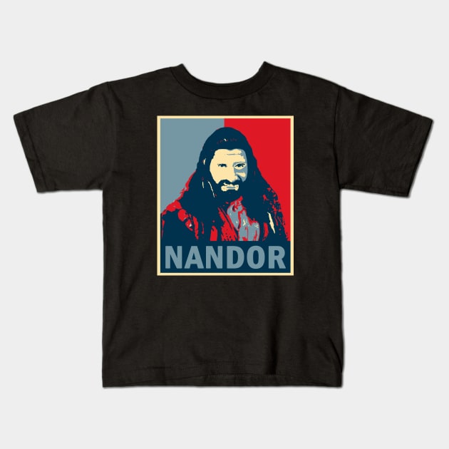 Nandor Kids T-Shirt by valentinahramov